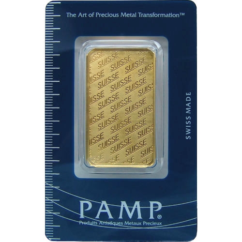 1 oz pamp suisse bar new bright obv
