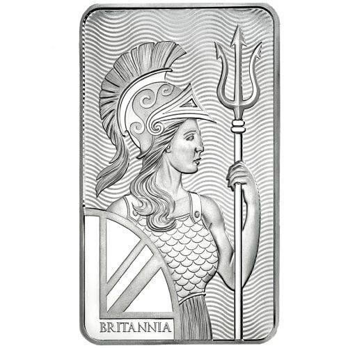 10 oz Royal Mint Britannia Silver Bar