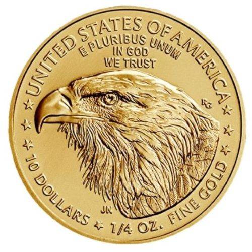 American Gold Eagle 0.25 oz 2023 back 1
