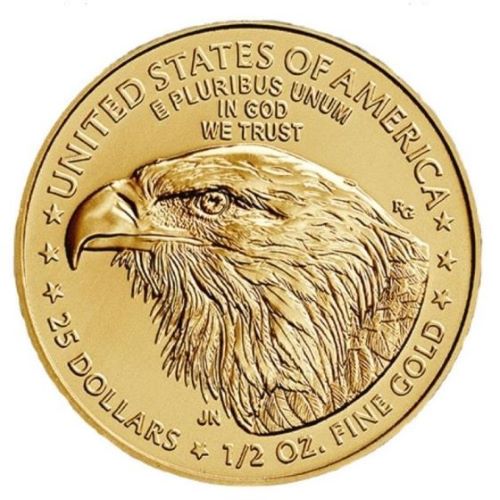 American Gold Eagle 0.50 oz 2023 back