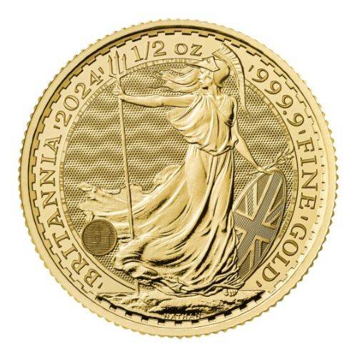 UK Gold Britannia 0.5 oz 2024