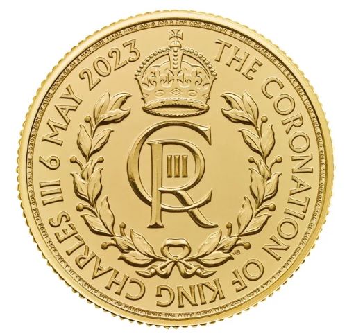 UK Gold Coronation Coin 0.25 oz 2023