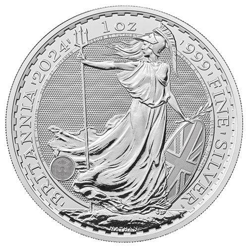 UK Silver Britannia 1 oz 2024
