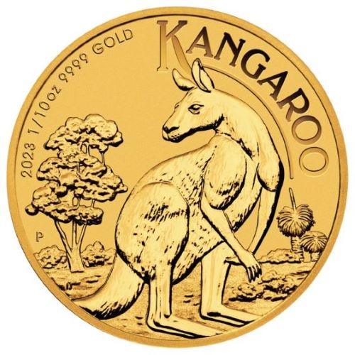 0.10oz 2023 Gold Australian Kangaroo 1