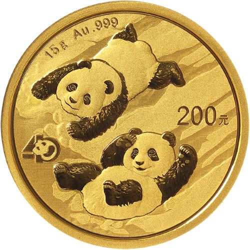 2022 Chinese Gold Panda 15 Gram