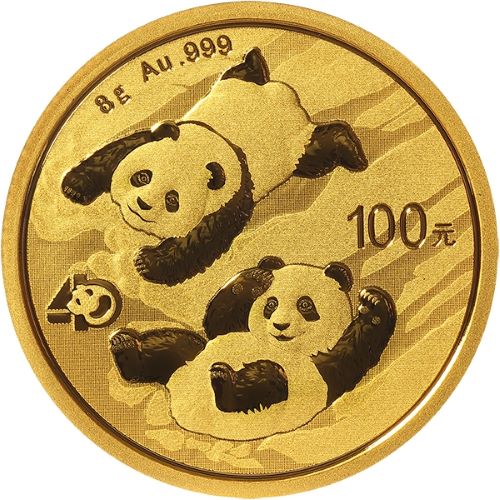 2022 Chinese Gold Panda 8 Gram
