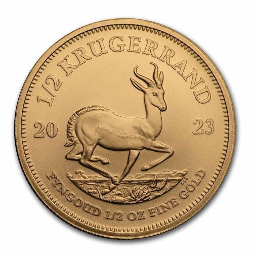 South African Gold Krugerrand 0.50oz 2023