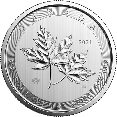 2021 10 oz Silver Magnificent Maple Leaf