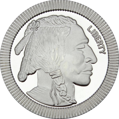 STM Silver 1 oz Buffalo Stackable Round