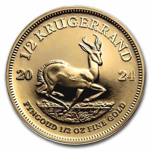 South African Gold Krugerrand 0.50 oz 2024