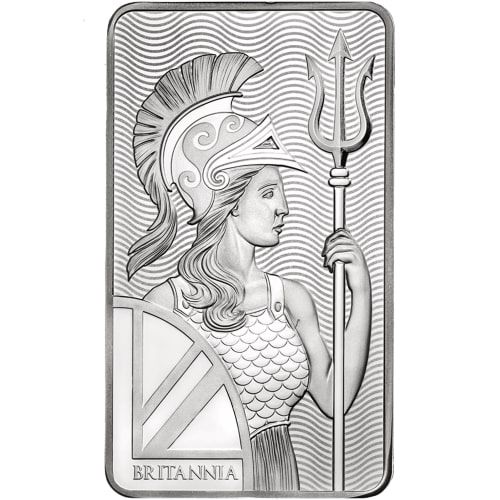 100 oz Royal Mint Britannia Silver Bar