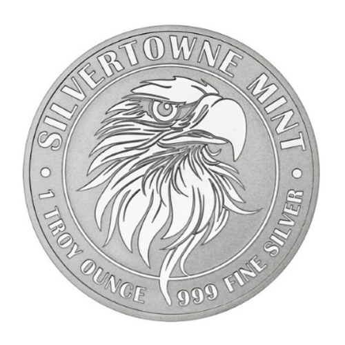 STM 1 oz Mighty Eagle silver round