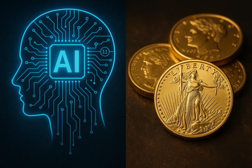 AI growth and precious metals