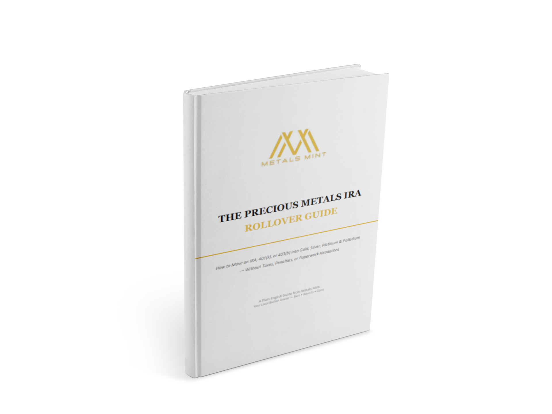 Precious Metals IRA Guide - Metals Mint - Ebook Cover