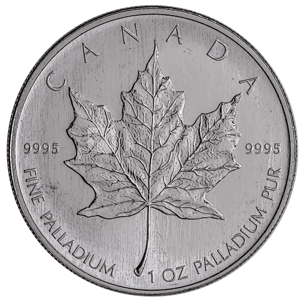 Canadian Palladium Maple Leaf coin